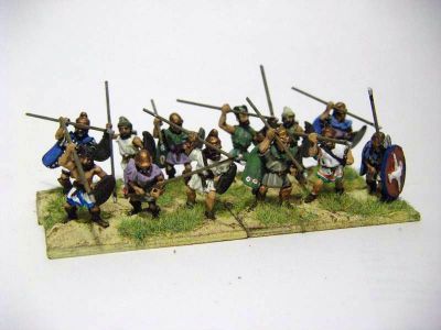 Spear armed Peltasts
Keywords: thracian