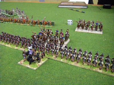 Legions take on Greek cavalry
Keywords: LRR