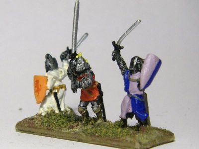 Men at Arms / Swordsmen / Dismounted Knights
Men at Arms 
Keywords: medfoot menatarms