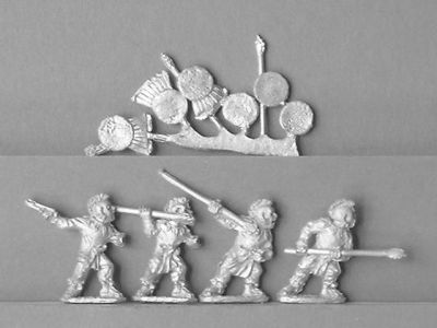 Aztec Quachic / Cuachec Veterans
Aztecs from [url=https://fighting15s.com/]Fighting 15's[/url] Gladiator Games ranges. Some are also suitable for other Meso-American armies
Keywords: Aztec