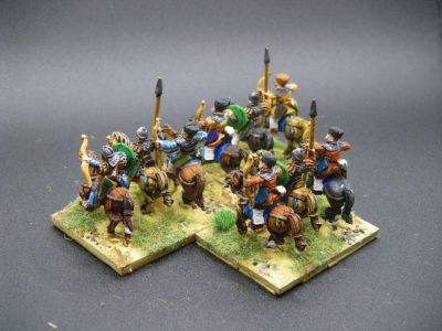 Byzantine Kavallarioi Horse Archers 
A mix of FiB Early Byzantine figures
