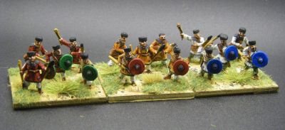 Slingers and Javelinmen
WE-BE08 Early Byzantine (Justinian) - Psiloi (Slingers (12) & Javelins (12)
Keywords: MBYZANTINE