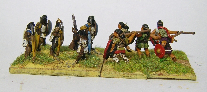 Photos of War & Empire Numidians for ADLG, 15mm