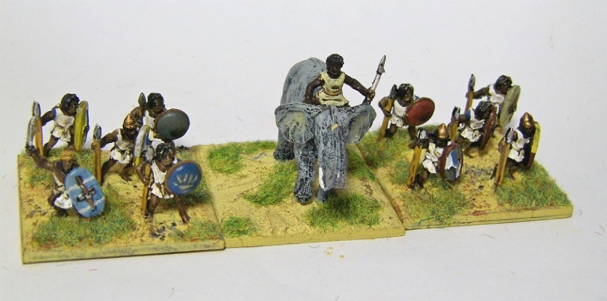 Photos of War & Empire Numidians for ADLG, 15mm