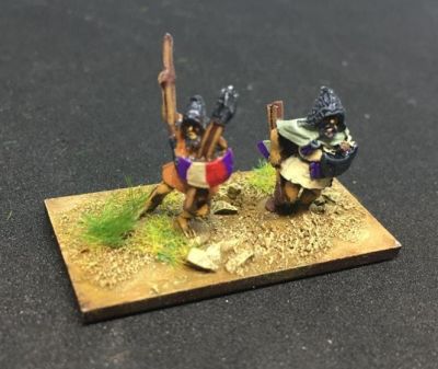 Forged in Battle Kickstarter Scythians
Painted by Dave Saunders
Keywords: Skythian, Hun