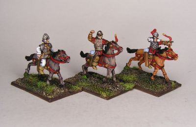 KM-544 Patrician/Early Byzantine Heavy Cavalry, bows
painted by [url=http://www.atpainting.co.uk/]Andrew taylor[/url]
Keywords: LIR EBYZANTINE