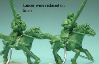 KM-1006 8th-11th Century Arab Cavalry, armoured, lance, shield (x 6)
Arabs from [url=http://khurasanminiatures.tripod.com/arab.html]Khurasan[/url], 
Keywords: arabfoot arabcav umayyad, seljuk, ayyubid arabconquest, abbasid Turks, hindu