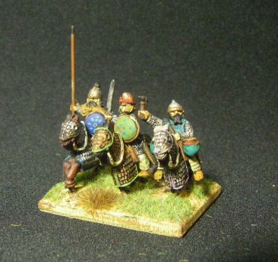 Sassanid Clibanarii
2017 paint scheme 15mm Sassanids - based for ADLG
Keywords: Sassanid