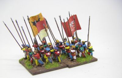 Blue Moon Swiss Kiel
the rather large 15/18mm Blue Moon pikemen
Keywords: Swiss