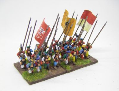 Blue Moon Swiss Kiel
the rather large 15/18mm Blue Moon pikemen
Keywords: Swiss