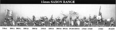 Saxon Range from Tin Soldier
Range from Tin Soldier. For figure codes see their website at [url=http://www.tinsoldieruk.com/]Tin Soldier UK[/url]
