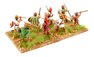 Greek Skirmishers 
Skirmishers painted by [url=http://www.warpainter.net]Warpainter[/url]
Keywords:  hskirmisher 