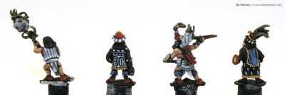 Aztec warriors 
Aztecs painted by [url=http://www.heresybrush.com/]Heresy Brush[/url] from Spain. 
Keywords: aztec