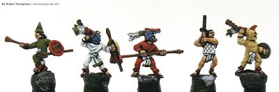 Aztec warriors - Mexicas
Aztecs painted by [url=http://www.heresybrush.com/]Heresy Brush[/url] from Spain. 
Keywords: aztec