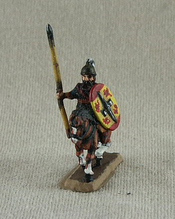 IBC01 Spanish Cavalry
Ancient Spanish range from [url=http://shop.ancient-modern.co.uk/ancient-spanish-and-celtiberians-27-c.asp]Donnington[/url]. Pictures provided by the manufacturer, and painted by their painting service. Heavy cavalry or Officer, spear, oval shield
Keywords: aspanish celtiberian