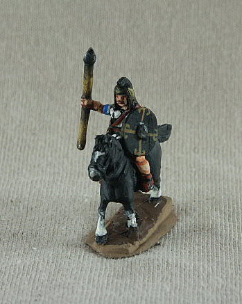 IBC03 Spanish Cavalry
Ancient Spanish range from [url=http://shop.ancient-modern.co.uk/ancient-spanish-and-celtiberians-27-c.asp]Donnington[/url]. Pictures provided by the manufacturer, and painted by their painting service. Cavalry unarmoured or medium cavalry, spear, round shield, crested sinew cap
 
Keywords: aspanish celtiberian