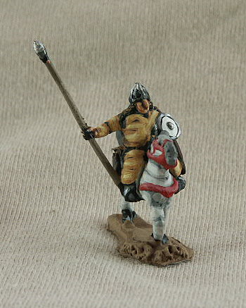 DSC06 Bulgar Cavalry
Avars from [url=http://shop.ancient-modern.co.uk/steppe-peoples-78-c.asp]Donnington[/url]. Pictures with permission of the manufacturer, painting by their own Painting Service. long top coat, spear, bow, helmet, buckler

Keywords: Avar ebulgar ehungarian gothcav lsarmatian magyar lbulgar