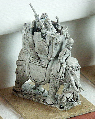 New Sassanid Elephant
New (as of May 2009) elephant from Donnington Miniatures
Keywords: sassanid