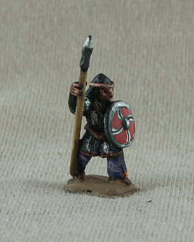 Ottonian Infantry
Ottonian range from [url=http://shop.ancient-modern.co.uk]Donnington[/url] DOF01 Spearman mail shirt, spear, round helmet, round shield
 
Keywords: ottonian emgerman