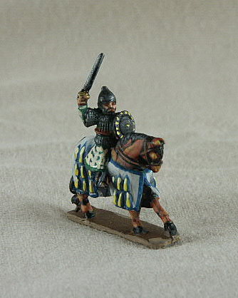 TC02 Mounted Syrian/Fatimid Officer
Seljuk troops from [url=http://www.donnington-mins.co.uk/]Donnington[/url]. Painted by Donningtons painting service. TC02 Mounted Syrian/Fatimid Officer
long coat, lamellar cuirass, waving long sword, helmet,round shield
Keywords: Seljuk fatimid mamluk umayyad ayyubid berber arabcav