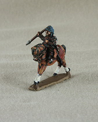 Seljuk Turk Mounted Turk
Seljuk troops from [url=http://www.donnington-mins.co.uk/]Donnington[/url]. Painted by Donningtons painting service. TC05 Mounted Turk
quilted coat, throwing javelin, bow, turbanned helmet
£0.50
Keywords: Seljuk fatimid mamluk umayyad ayyubid berber arabcav