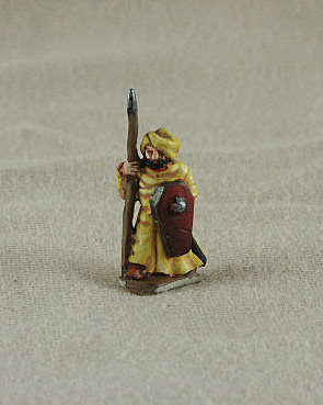 TF01 Moslem City Militia
Seljuk troops from [url=http://www.donnington-mins.co.uk/]Donnington[/url]. Painted by Donningtons painting service. TF01 Moslem City Militia
long coat, spear,turban, small kite shield

Keywords: Seljuk fatimid mamluk umayyad ayyubid berber arabfoot