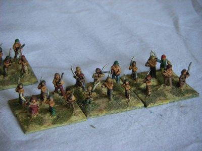 Dacian Falxmen
Dacian falxmen. Large figures - Donnington, Small - Mikes Models
Keywords: Dacian