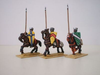 Crusader Armenian Heavy Cavalry -  2 knights/4 horse variations
1150 to 1190 Crusader range from [url=http://www.legio-heroica.com/Crociati-en.html]Legio Heroica[/url] - pictures supplied by the manufacturer
Keywords: Crusader crusader latins efknights georgian