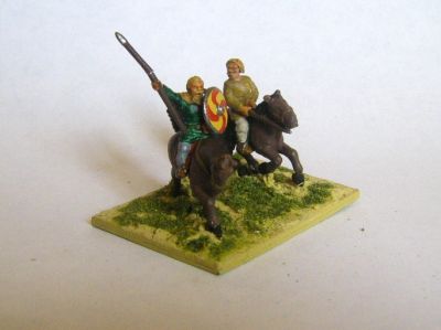 Dark Ages Cavalry
Dark ages mounted troops painted by Martin van Tol 
Keywords: Gothcav