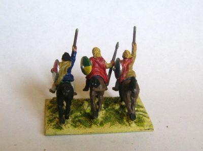 Dark Ages Cavalry
Dark ages mounted troops painted by Martin van Tol 
Keywords: Gothcav