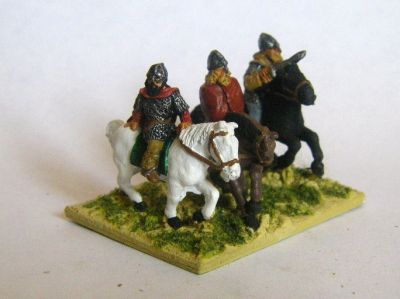 Dark Ages Cavalry
Dark ages mounted troops painted by Martin van Tol 
Keywords: Gothcav