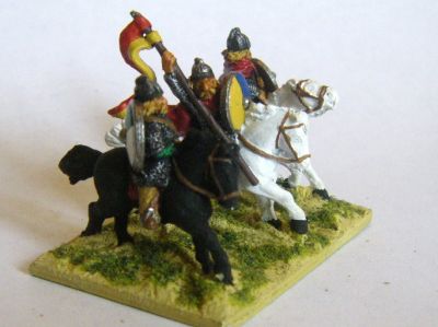 Dark Ages Cavalry
Dark ages mounted troops painted by Martin van Tol 
Keywords: Gothcav