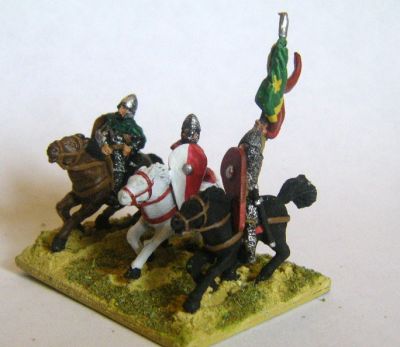 Dark Ages Cavalry
Dark ages mounted troops painted by Martin van Tol 
Keywords: Gothcav