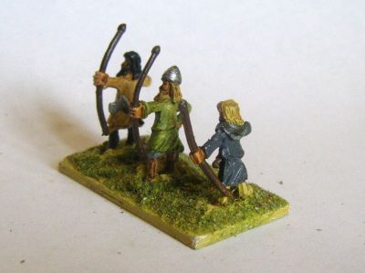 Dark Age Bowmen
Painted by Martin van Tol 
Keywords: viking gothfoot