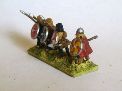 Dark Age Infantry
Painted by Martin van Tol 
Keywords: viking gothfoot saxon