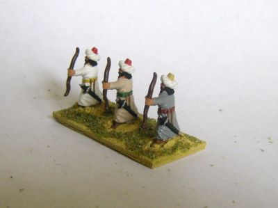 Ottoman or other Arab Bowmen
Figures painted by Martin van Tol, from his collection
Keywords: Ottoman