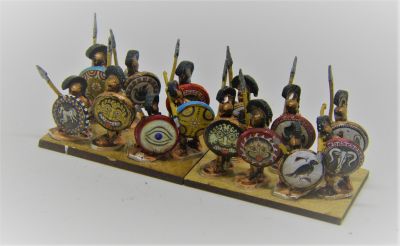 Museum Z-range Hoplites
New (2019) digitally sculpted hoplites from Museum, with LBMS shield transfers
