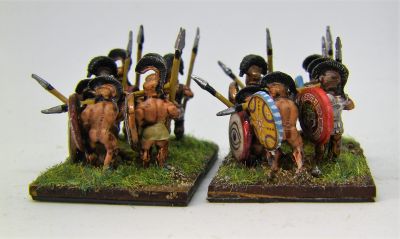 Museum Z-range Hoplites
New (2019) digitally sculpted hoplites from Museum, with LBMS shield transfers
