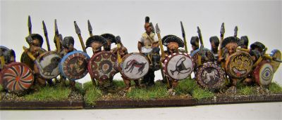 Museum Z-range Hoplites
New (2019) digitally sculpted hoplites from Museum, with LBMS shield transfers
