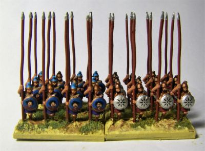 Minifigs Pikemen
With VVV shield transfers
