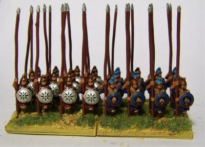 Minifigs Pikemen
With VVV shield transfers
