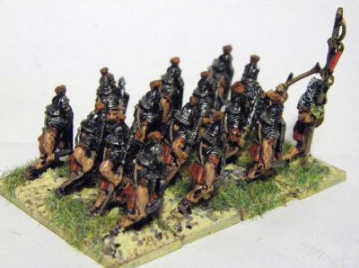 Early Imperial Roman Legionaries
EIR Legionaries from Old Glory, with LBMS Shield transfers
Keywords: EIR