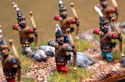 East European Bowmen
Pro-painted by [url=http://www.steve-dean.co.uk/] Steve Dean Painting [/url]
Keywords: hungarian lithuanian lpolish teuton lserbian lrussian