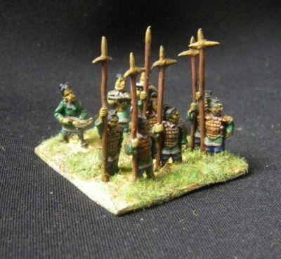 Chinese crossbow armed troops
Museum Miniatures crossbowmen
Keywords: Han