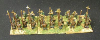 Chinese crossbow armed troops
Museum Miniatures crossbowmen
Keywords: Han