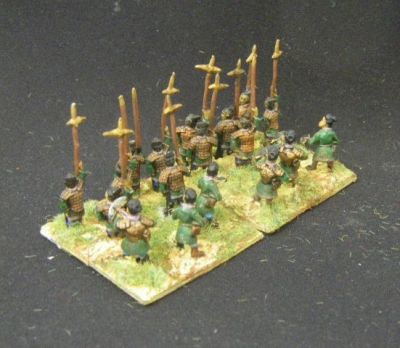 Chinese crossbow armed troops
Museum Miniatures crossbowmen
Keywords: Han