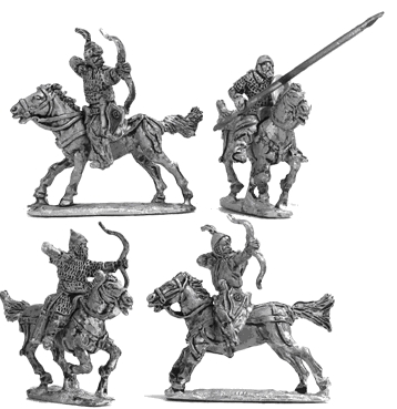 Teutonic Lighthorse Archers
Teutons from Mirliton - http://www.vexillia.ltd.uk/
Figure code cc37
Keywords: teuton