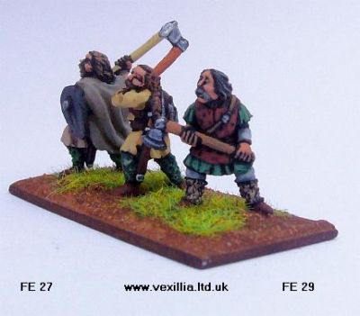 Medieval / Feudal Eastern European Axemen
Black Hat Miniatures Eastern European range from [url=http://www.vexillia.ltd.uk/]Vexillia.co.uk[/url], Painted by Martin from Vexillia. Pictures used with permission of the manufacturer. 
Keywords: hungarian lithuanian lpolish teuton lserbian lrussian moldavian eeffoot