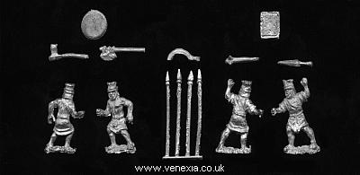 Vexilia Philistine  assorted light infantry
Philistines from [url=http://www.vexillia.ltd.uk/venexia/shop15_bib.html]Venexia[/url]
Keywords: Philistine