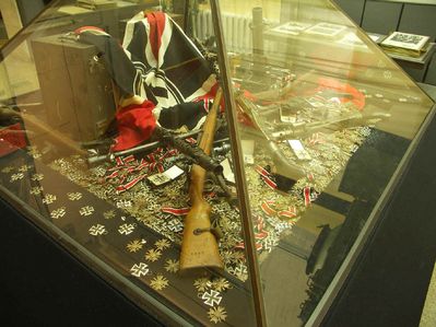 Iron Crosses
Recovered from german supply train in the retreat from Moscow
